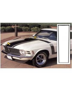 1970 Mustang Boss 302 Center Hood Paint Stencil Kit
