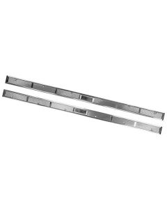 1971-1973 Mustang Stainless Steel Door Sill Scuff Plates, Pair