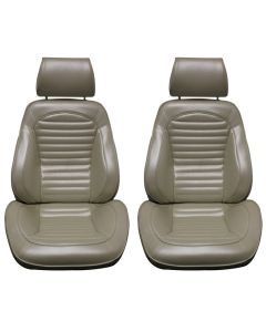1965 Mustang Disctinctive Industries Standard Interior "Touring II" Front Bucket Seats, Pair