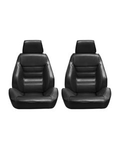 1971-1973 Mustang Distinctive Industries Deluxe or Grande Interior "Touring II" Front Bucket Seats, Pair