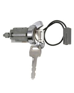 1979-1993 Mustang Ignition Lock Cylinder Set with Keys, Chrome