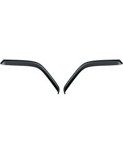 1983-1993 Mustang Ventgard Smoked Door Window Deflector Set, 2 Piece