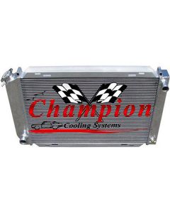 1979-1993 Mustang Champion 4-Row Aluminum Radiator, All Engines