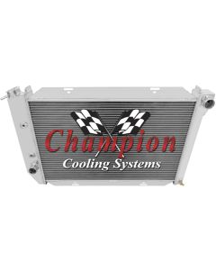 1969-1973 Mustang Champion 4-Row Aluminum Radiator, 302/428 V8