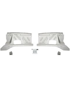 1965-1966 Mustang Custom Front Apron Assemblies without Shock Towers