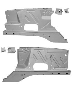 1967-1968 Mustang Custom Front Apron Assembly without Shock Towers