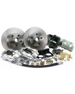 1964-1966 Mustang Power Front Disc Brake Kit w/Upgraded Rotors for V8