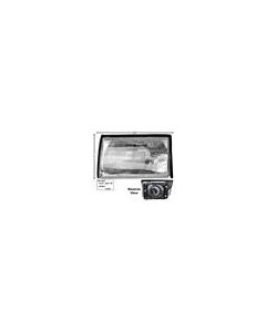 1987-1993 Mustang Left Side Economy-Style Headlamp Assembly