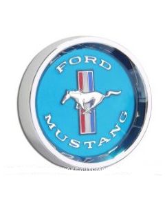 1965-1966 Mustang Styled Steel Wheel Hubcap, Blue