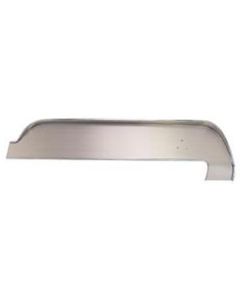 1967 Mustang Deluxe Interior Brushed Aluminum Upper Dash Panel, Right Side
