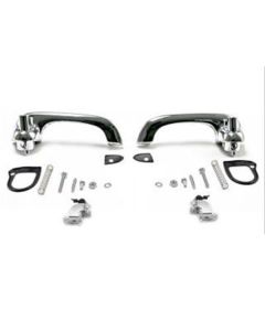 1969-1970 Mustang Show Quality Door Handle Set, Polished Chrome