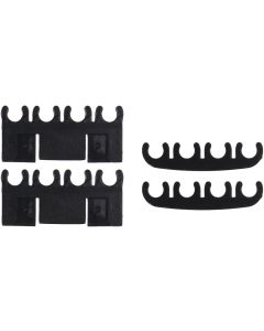 1964-1973 Mustang Spark Plug Wire Separator Set, Black
