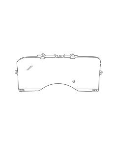 1990-1993 Mustang Instrument Panel Lens