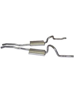 1971-1973 Mustang Mach 1 2.25" Dual Exhaust System