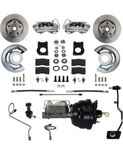 1967-1969 Mustang Power Disc Brake Conversion, Manual Transmission