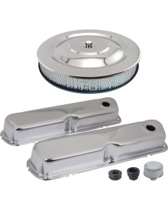 1964-1973 Mustang Chrome Engine Dress-Up Kit, 260/289/302/351W V8