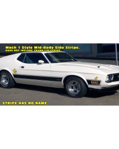 1973 Mustang Base Model Side Stripe Kit