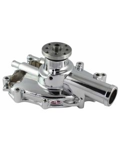 1979-1985 Mustang SuperKool Platinum Shorty Water Pump with Chrome Finish, 5.0L V8