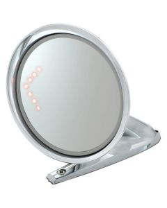 1964-1966 Mustang Outside Rear View Mirror with LED Turn Signal, Left