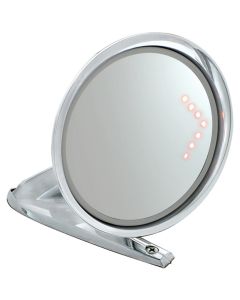 1964-1966 Mustang Outside Rear View Mirror with LED Turn Signal, Right