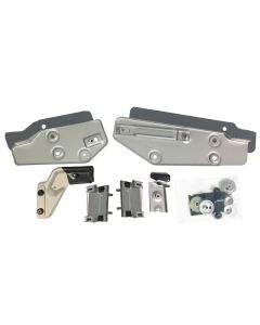 1969-1970 Mustang Door Glass Bolt-On Mount and Guide Kit, Left