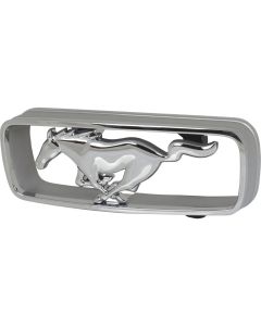 1966 Mustang Running Pony Grille Ornament for Cars without Fog Lamps