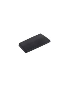 1969-1970 Mustang Standard Interior Console Arm Rest Pad, Black