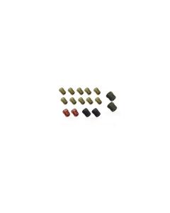 Zinc Plated Steel Brake and Fuel Line Fitting Kit, 3/16"