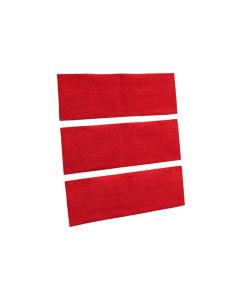 1969-1970 Mustang Fastback Die Cut Fold Down Rear Seat Nylon Carpet Set without Mass Backing