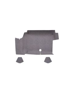 1964-1968 Mustang Fastback Die Cut TM Vinyl Trunk Mat without Mass Backing