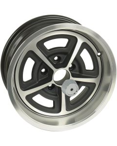 15" x 7" Magnum 500 Aluminum Alloy Wheel with Center Cap, 5 X 4.5" Bolt Pattern