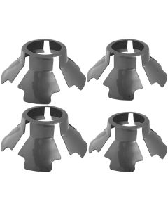 Legendary HB44/HB45 Alloy Wheel Lug Nut Cover Set, Charcoal