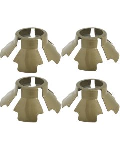 Legendary HB44/HB45 Alloy Wheel Lug Nut Cover Set, Gold Haze