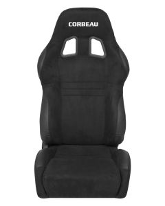 Corbeau A4 Reclining Seats, Black Microsuede