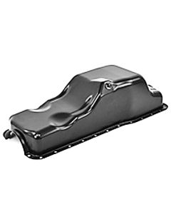 1969-1973 Mustang 250 6-Cylinder Oil Pan with Black Painted Finish
