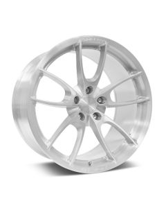 2015-2019 Mustang 19" x 11" Carrol Shelby Wheel Company CS-21 Forged Wheel, Brushed Aluminum
