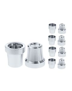 2005-2010 Mustang Billet Strut Tower Cap Set, 10 Pieces