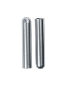 1979-2014 Mustang Door Lock Knobs with Satin Finish, Pair