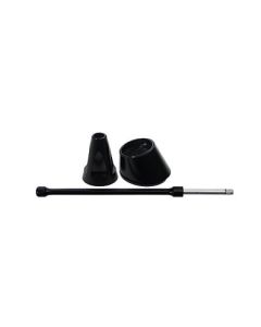 2010-2014 Mustang 4" Billet Antenna with Black Finish