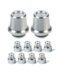 2005-2010 Mustang Strut Tower Billet Cap Set, 10 Pieces
