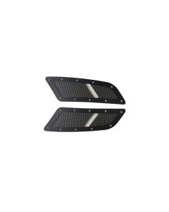 2015-2017 Mustang GT Hood Vent Stainless Steel Mesh Grilles
