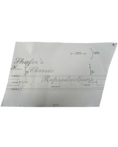 1965-1966 Mustang GT Stencil Kit