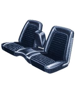 1966 Mustang Standard Front and Rear Bench Seat Covers, Distinctive Industries