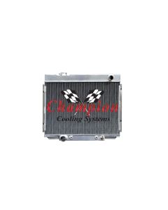 1964-1966 Mustang Champion 3-Row Aluminum Radiator, 390/429 V8