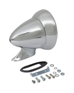 Large Chrome GT Style Outside Mirror