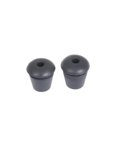 Choke Or Throttle Dash Grommet - Black - Rubber - Ford