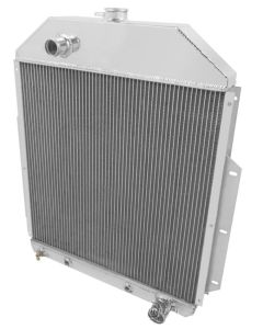 F-Series Truck All-Aluminum Radiator, 2-Row Core, Chevrolet V8 Conversion, 1942-1952