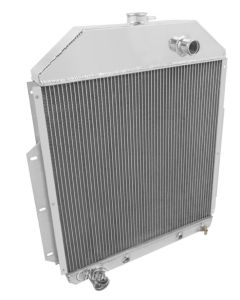 1942-1947 Ford Truck Champion 2-Row Aluminum Radiator, for Trucks w/Ford V8 Conversion