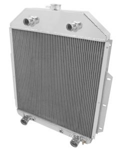 F-Series Truck Aluminum Radiator, 2-Row, Flathead, 1942-1952