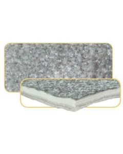 DEI Boom Mat Under Carpet Lite Sound Absorbion & Insulation 48" X 54" W (18 Sq. Ft.)
